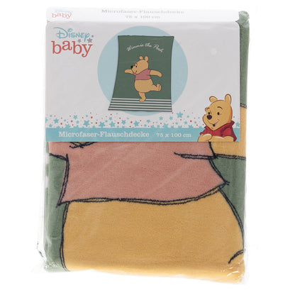 Winnie the Pooh baby coral-fleece deken