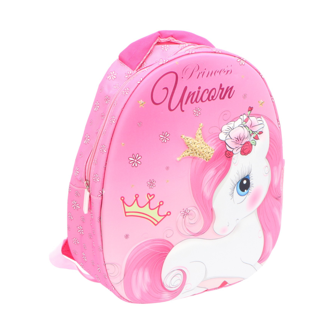 Unicorn 3D rugzak - eivormig