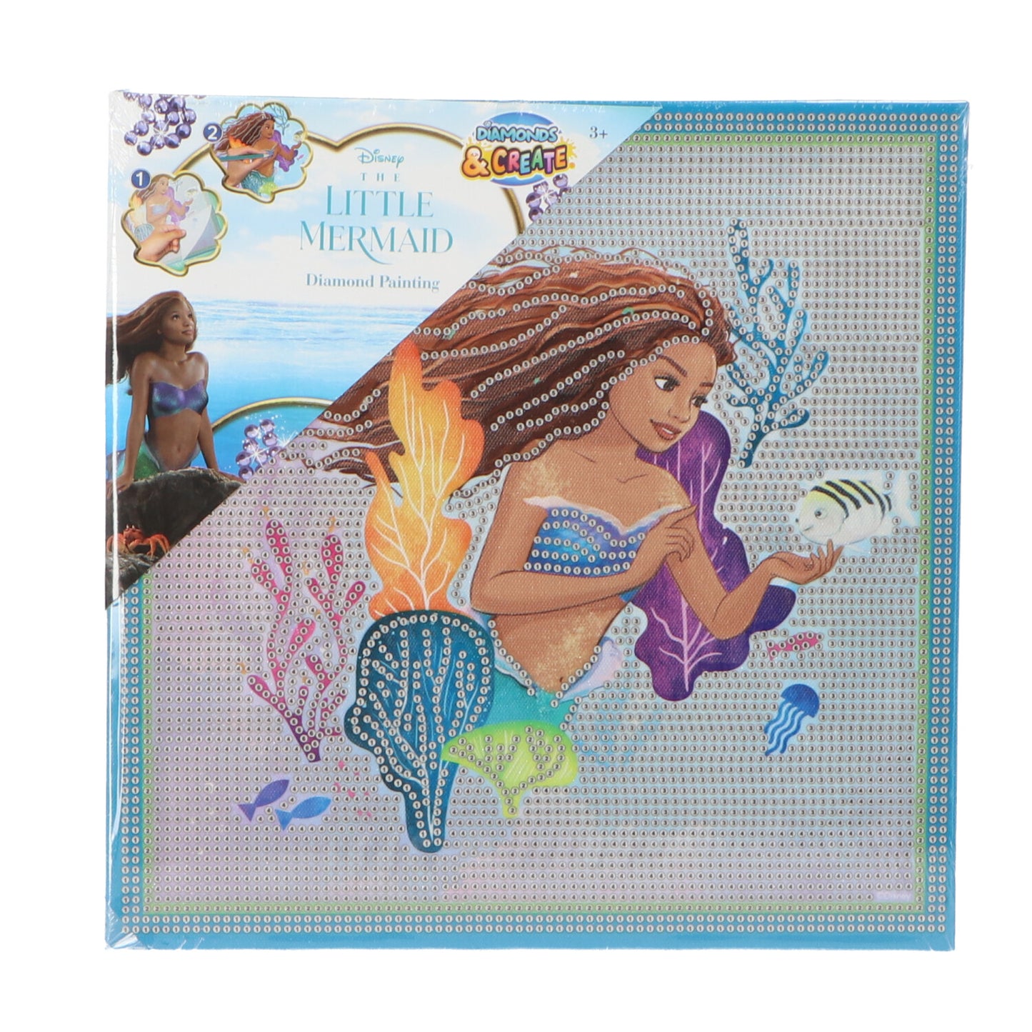 Disney Diamond Painting - Schilderij - De Kleine Zeemeermin