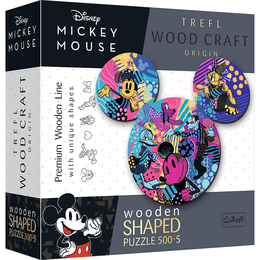 Mickey Mouse houten puzzel