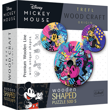 Mickey Mouse houten puzzel