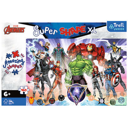 Avengers super shape XL puzzel