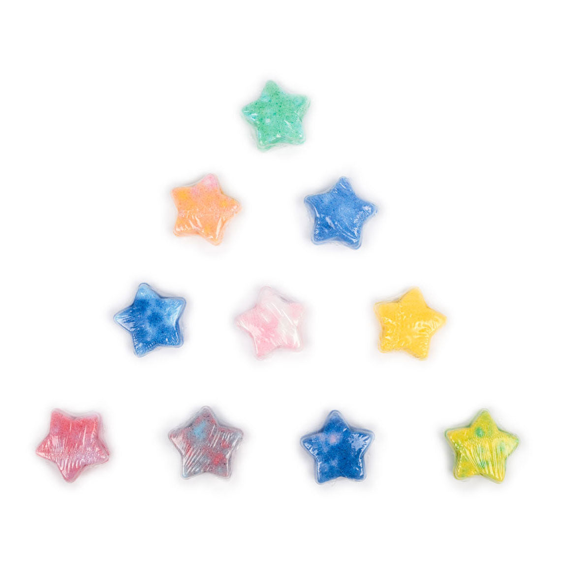 Create it! Bruisballen driehoek 10-pack - Ster