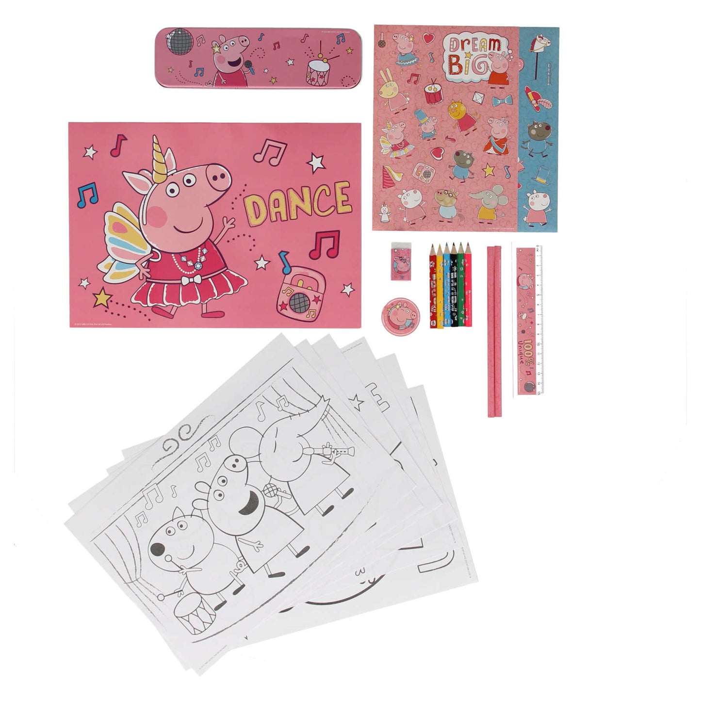 Peppa Pig Tekenkoffer