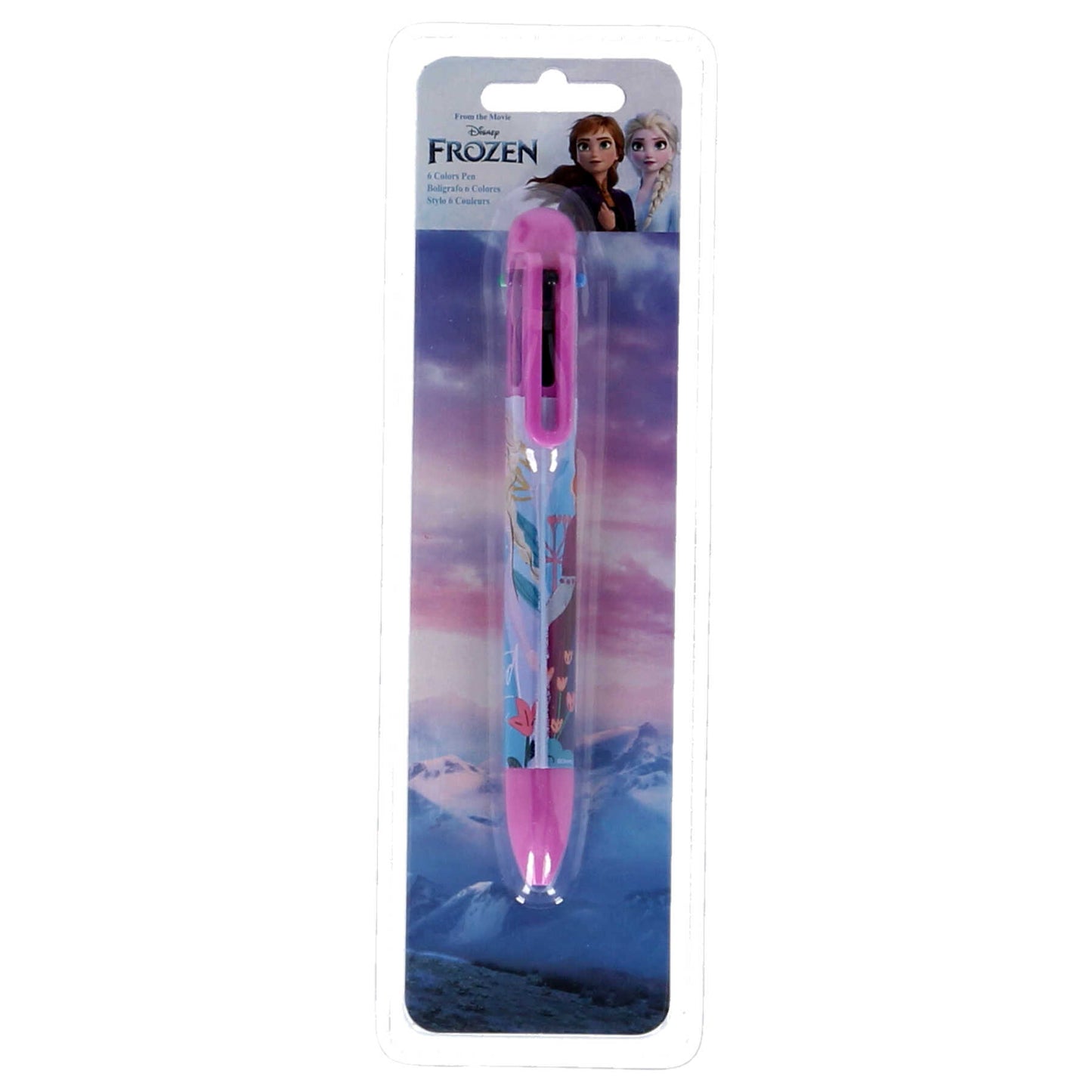 Frozen 6 Kleuren pen