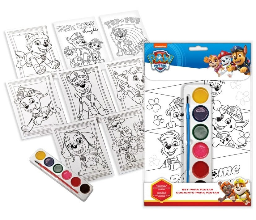 Paw Patrol Kleur set