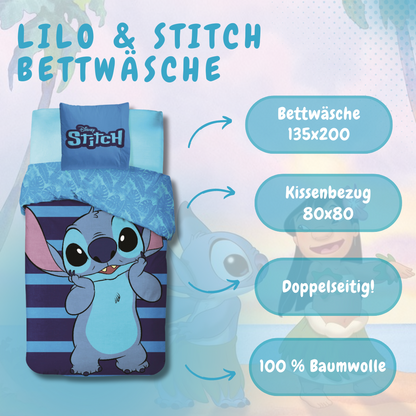 Lilo & Stitch Dekbedovertrek - 135 x 200 CM