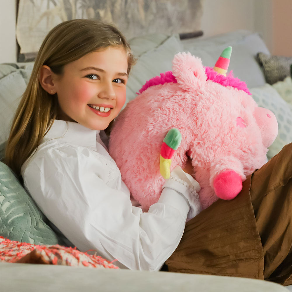 Noxxiez handwarmer - knuffel - kussen - unicorn