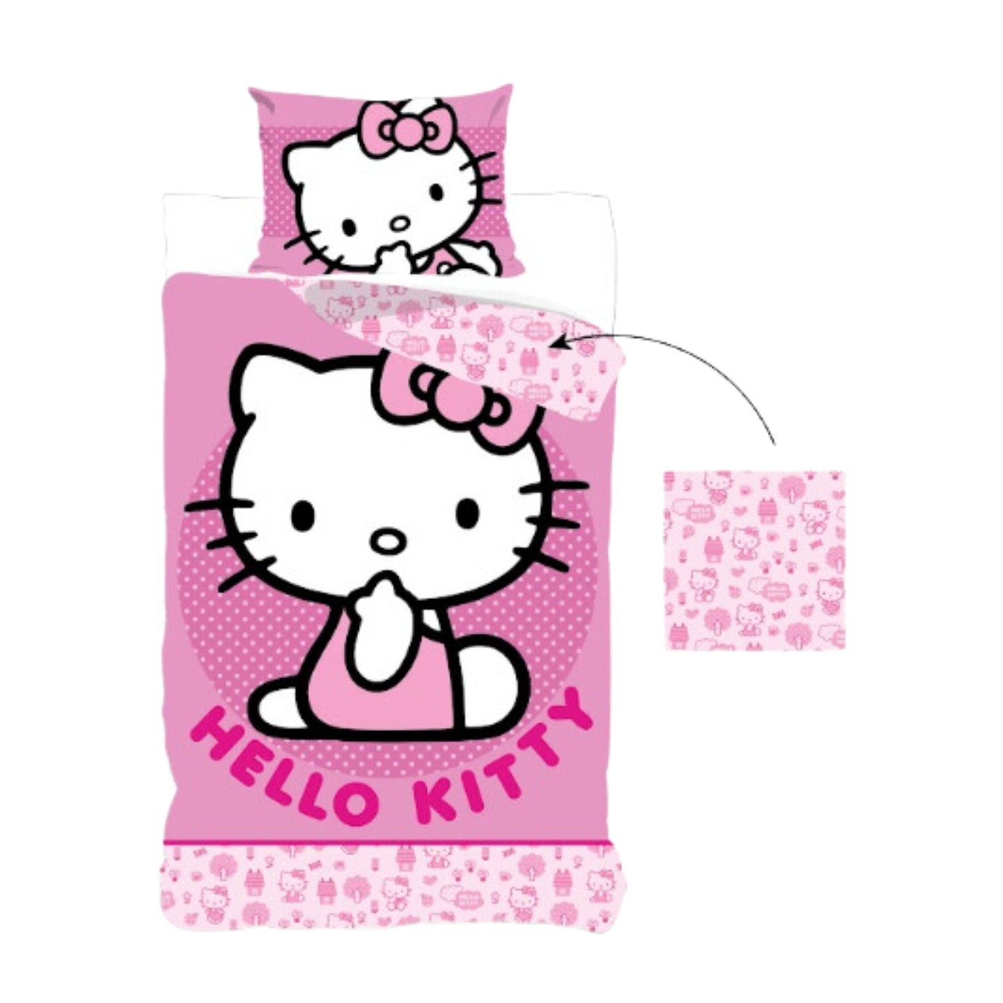 Hello Kitty dekbedovertrek