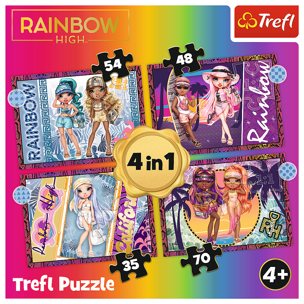 Rainbow High 4-in-1 puzzel