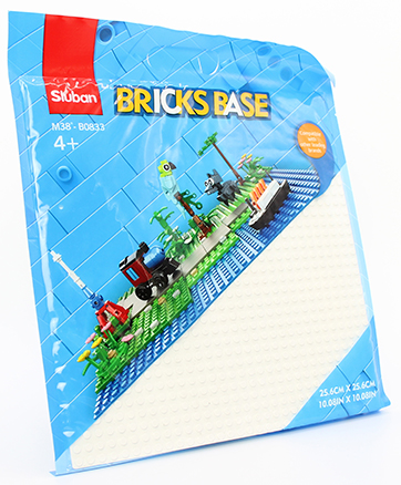 Sluban Basisplaat 32 x 32 Wit