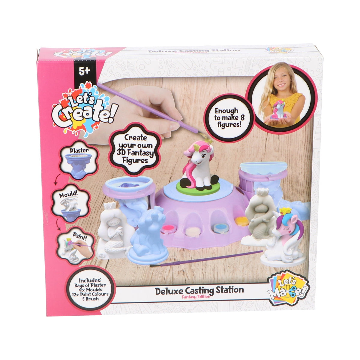 Fantasy gips en verf set