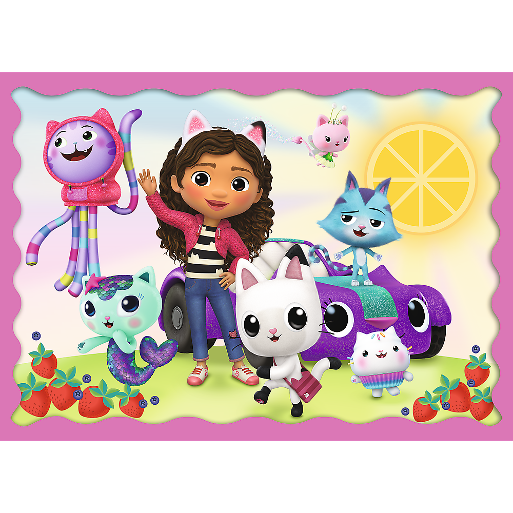 Gabby's Dollhouse 4-in-1 Puzzel