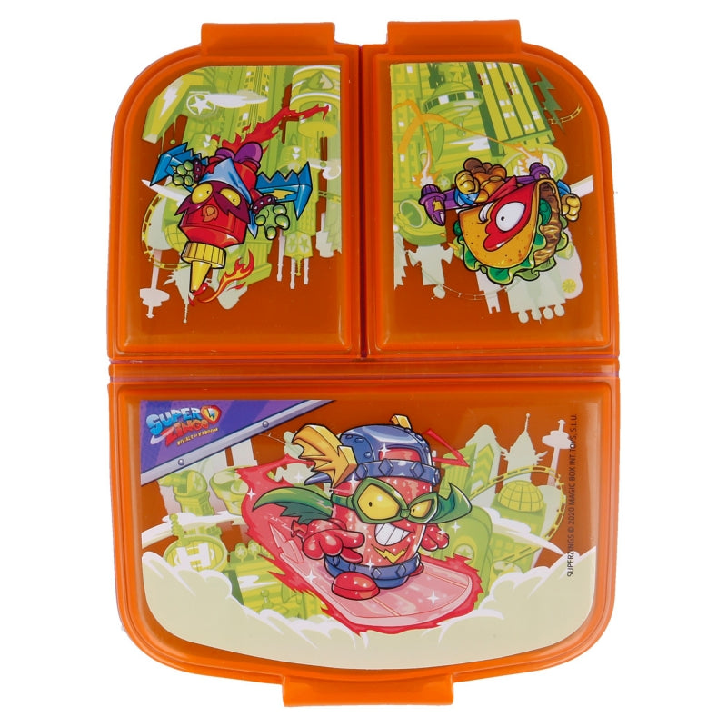 Super Zings Brooddoos met meerdere compartimenten