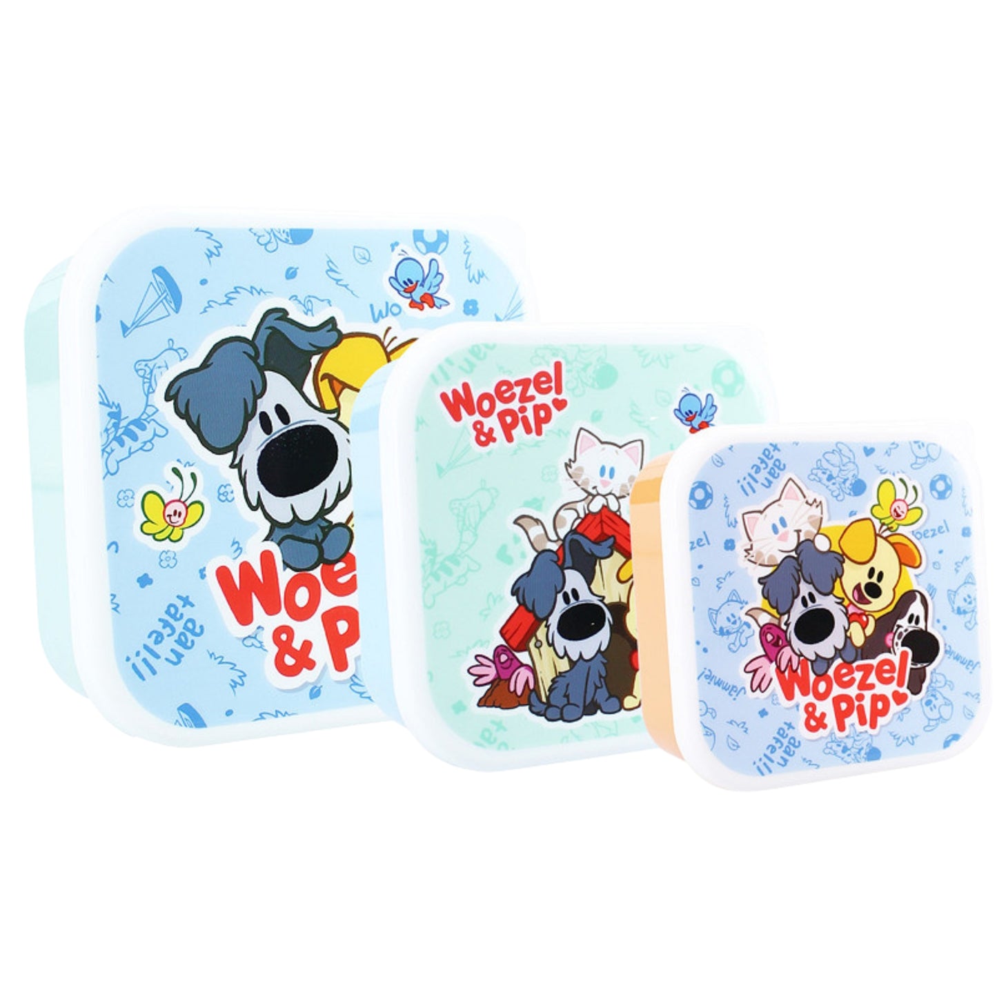 Woezel & Pip 3 in 1 snackbox