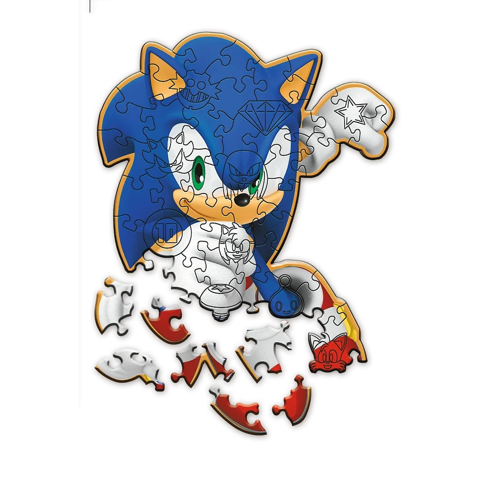 Sonic Houten Puzzel Junior