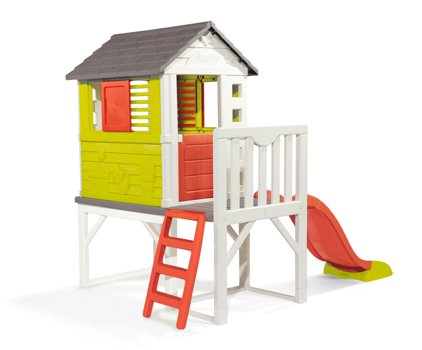 Speelhuis - Paalwoning met Glijbaan