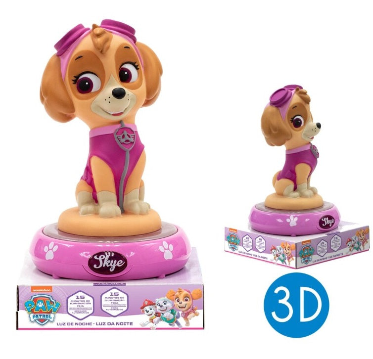 Paw Patrol nachtlamp 3D