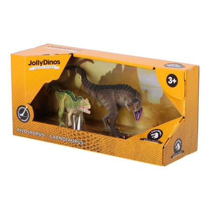 Jollity Speelgoed Carnotaurus Dinosaurus - set van 2