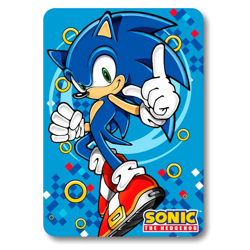 Sonic fleece deken