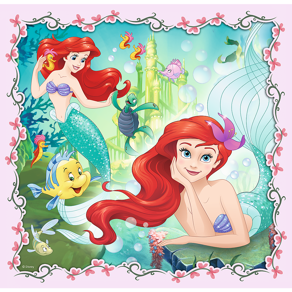 Princess 3-in-1 puzzel