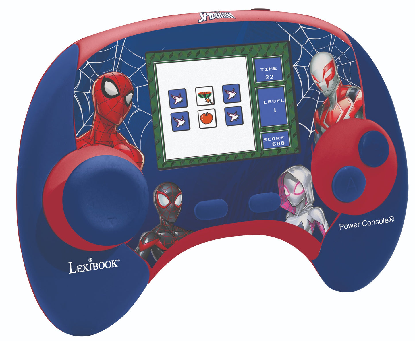 Spiderman Spelcomputer Tweetalig met LCD-scherm FR/EN