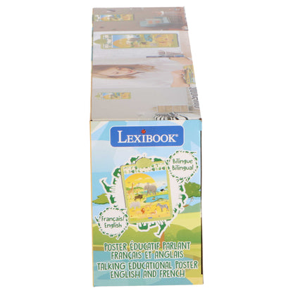 Lexibook Tweetalige Sprekende Educatieve Poster - EN/FR