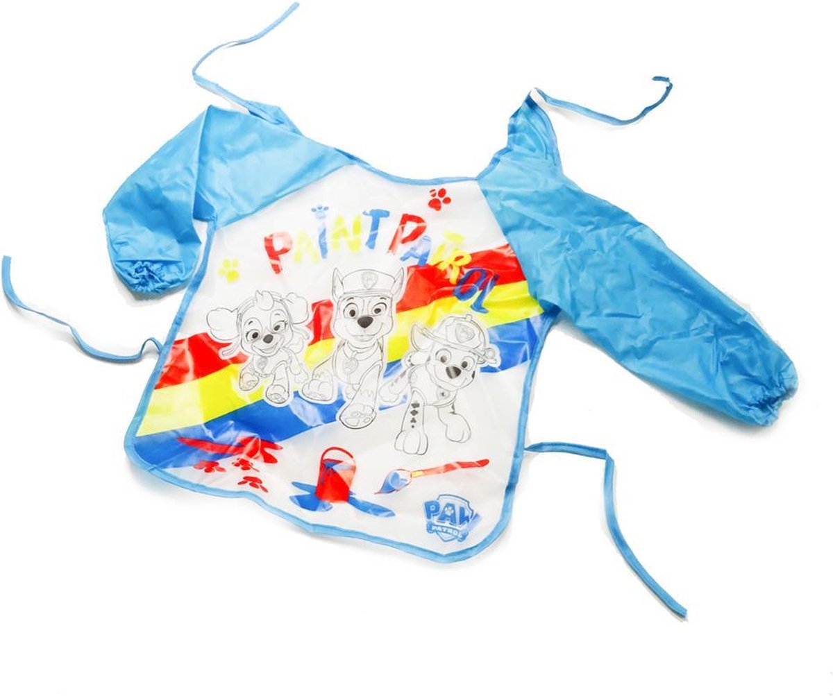 Paw Patrol Schilderset met schort en vingerverf