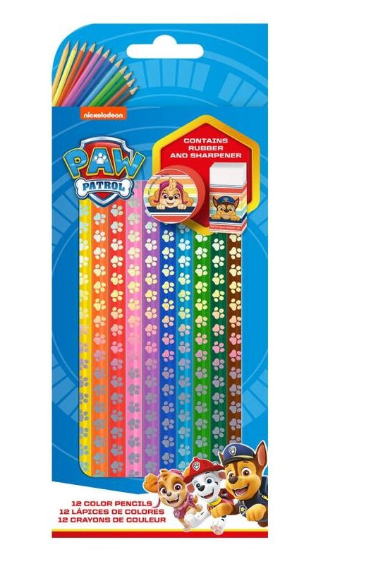 Paw Patrol Kleurpotlodenset