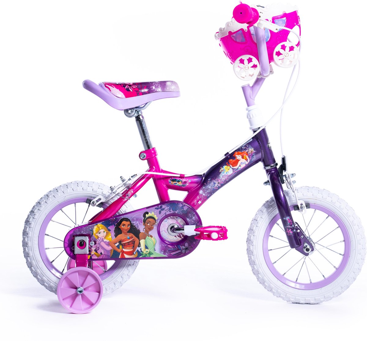 Princess Kinderfiets - 12 Inch - met Zijwieltjes