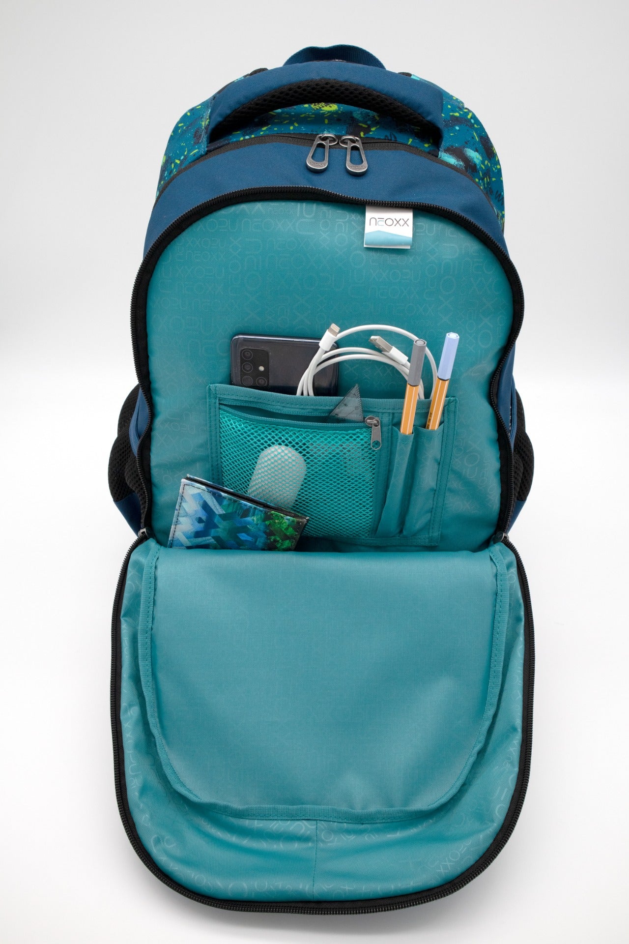 Neoxx Rugzak 41 CM - Petrol Extreme