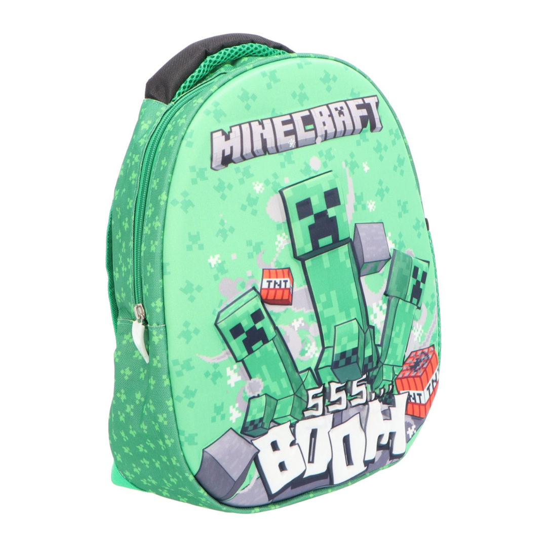 Minecraft 3D rugzak - eivormig