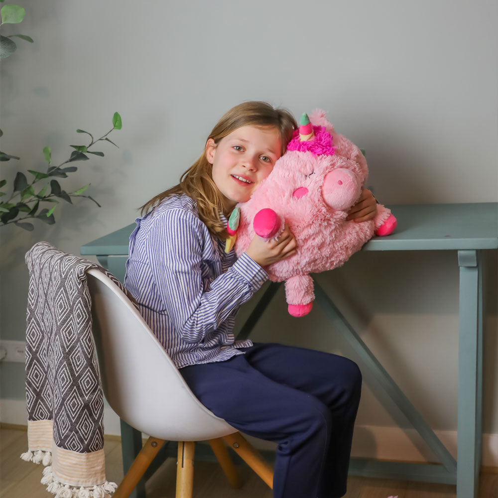 Noxxiez handwarmer - knuffel - kussen - unicorn