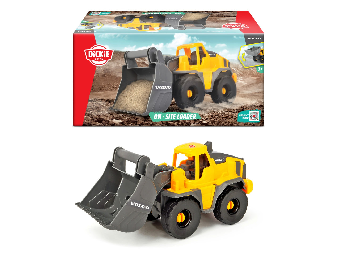 Simba Dickie toys Speelgoedvoertuig Volvo On-site Loader