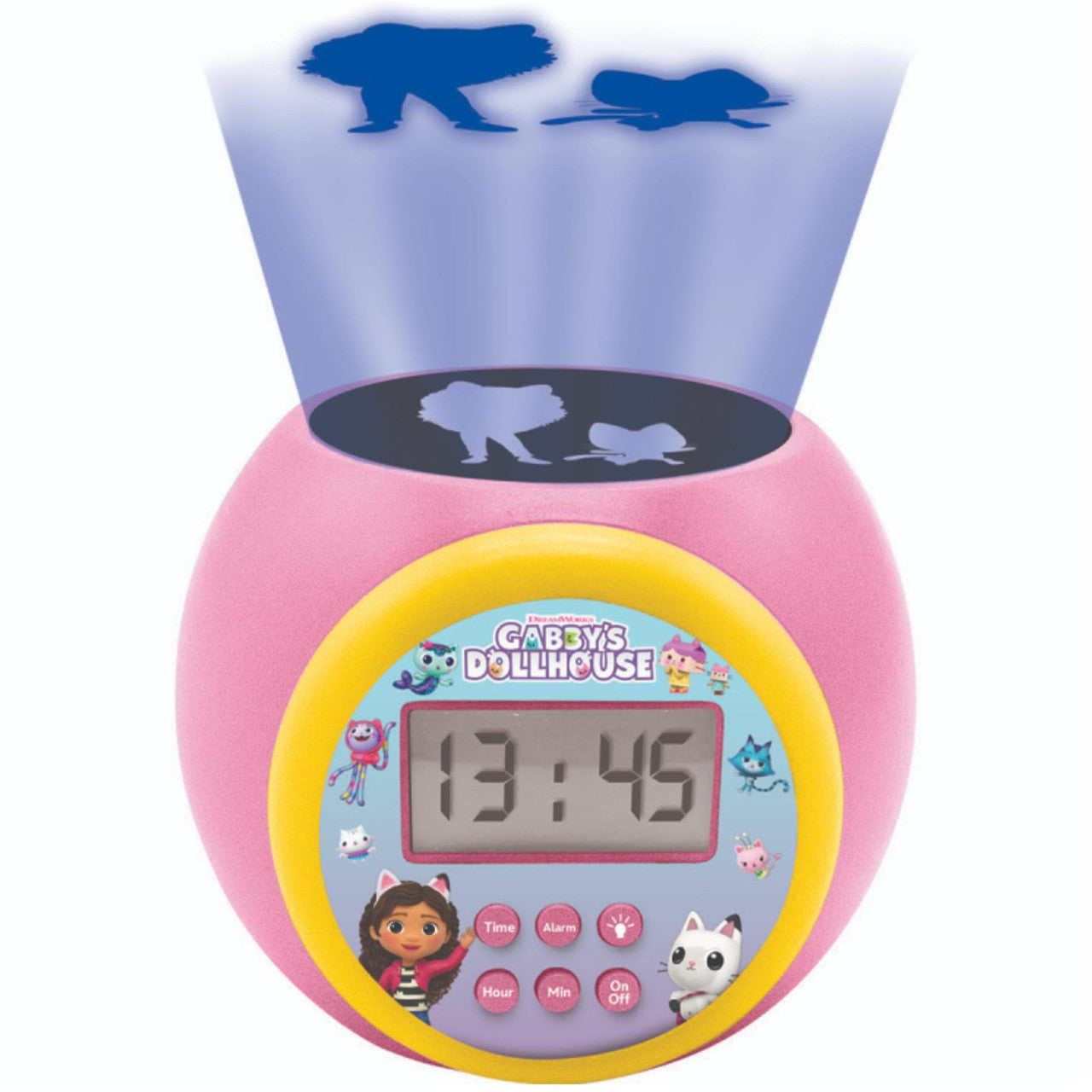 Gabby's Dollhouse Projector wekker - met timer