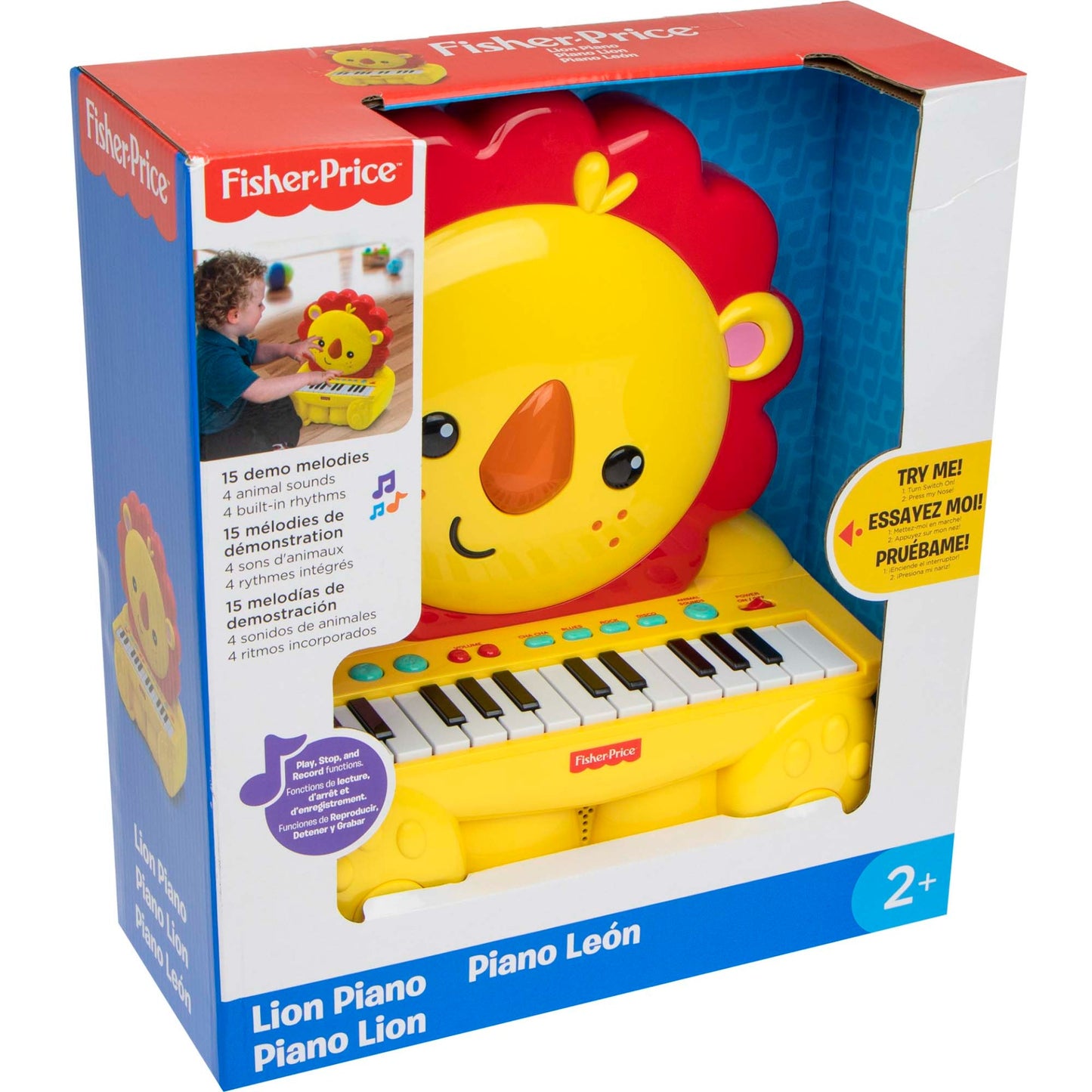 Fisher-Price Piano Leeuw