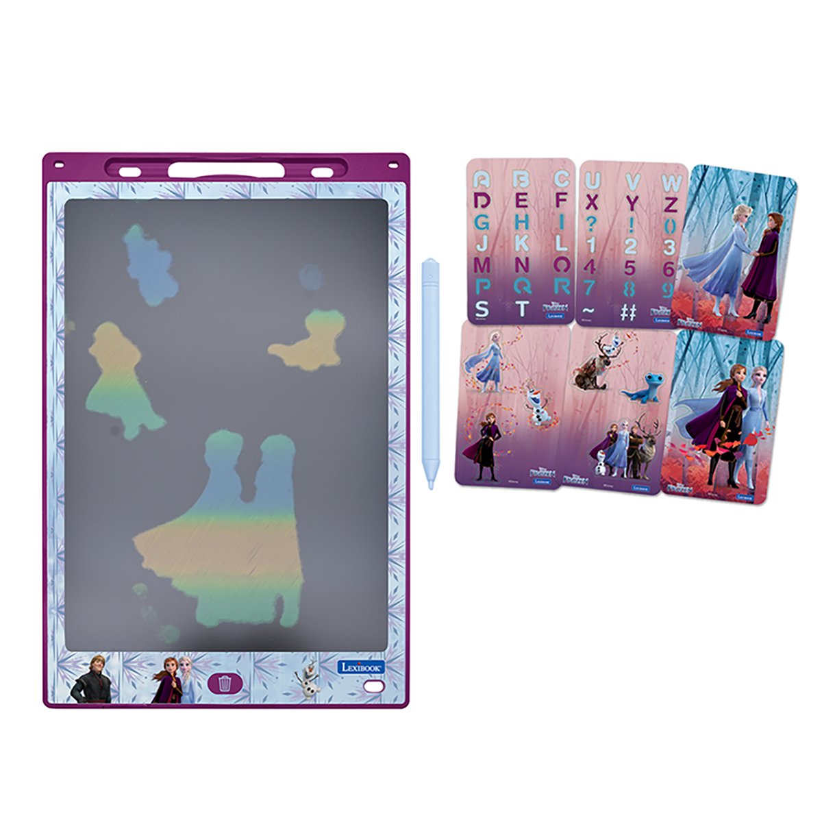 Frozen E-Ink Tablet met sjablonen
