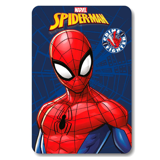 Spiderman fleece deken