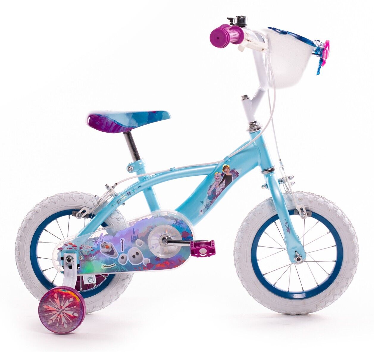 Frozen Kinderfiets - 12 Inch - met Zijwieltjes