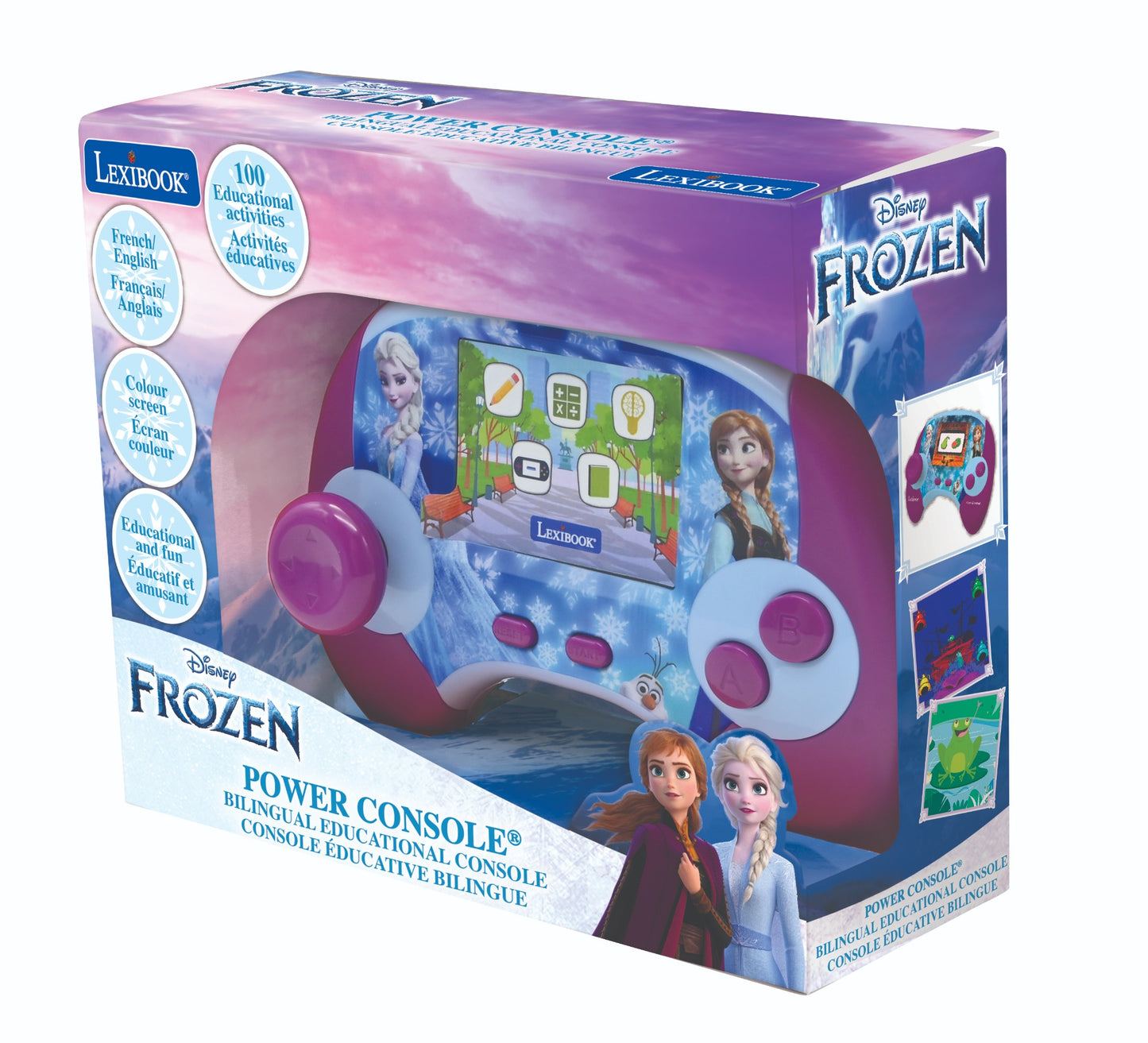 Frozen Spelcomputer Tweetalig met LCD-scherm FR/EN