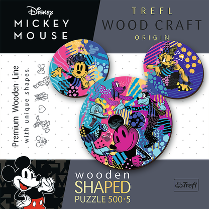 Mickey Mouse houten puzzel