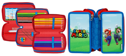 Super Mario gevulde etui