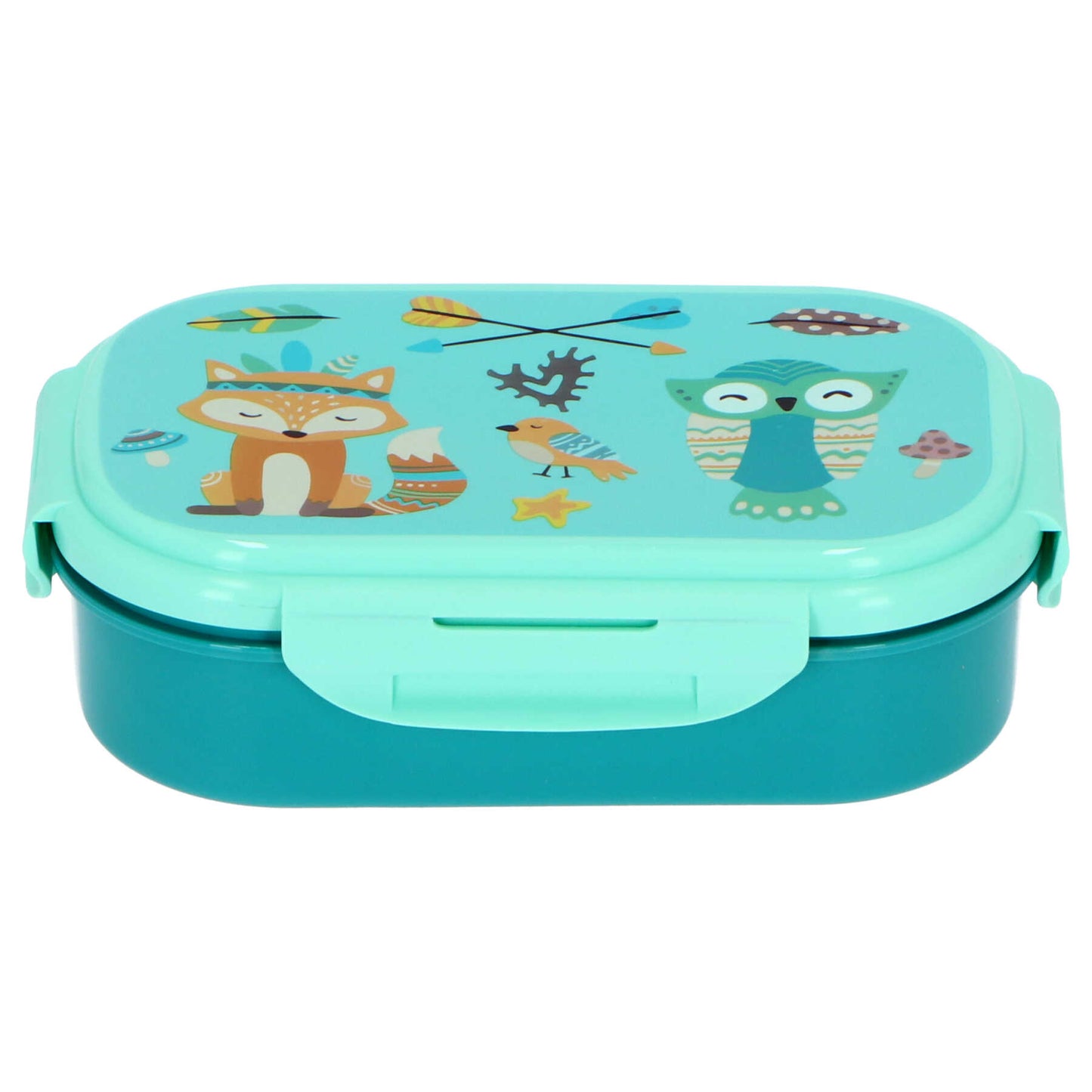 Dino Space lunchbox met bestek