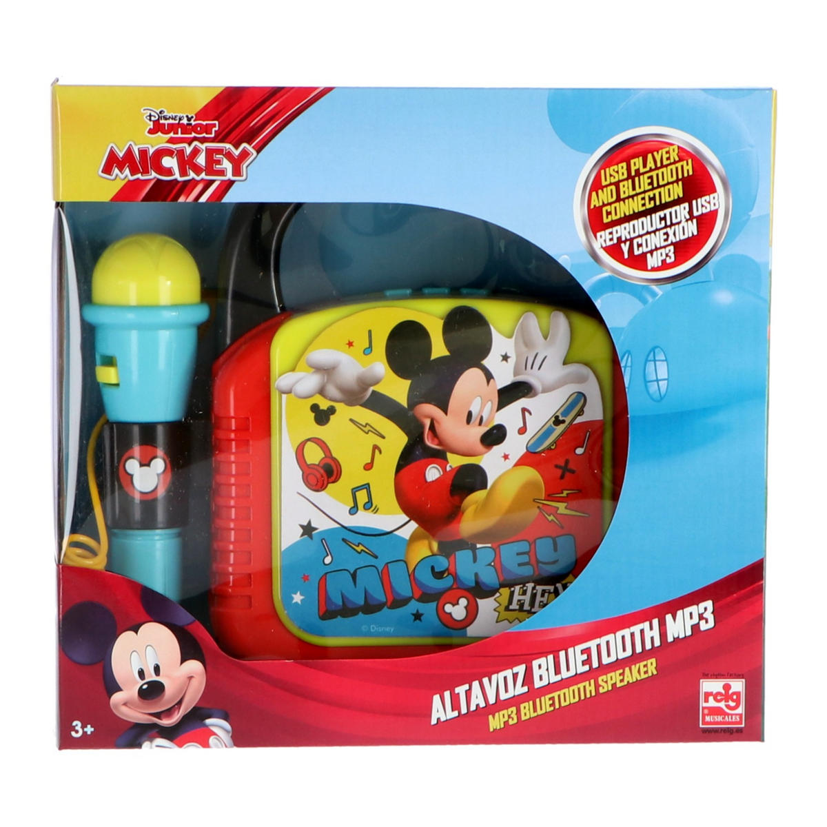 Mickey Mouse bluetooth luidspreker met microfoon