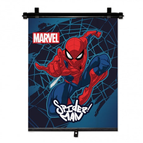Spiderman Auto Zonnescherm / Rolgordijn