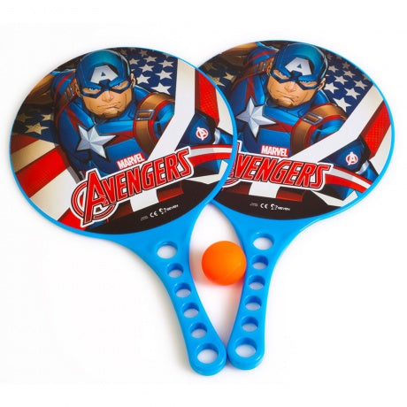 Avengers strandset; tennisset en emmer