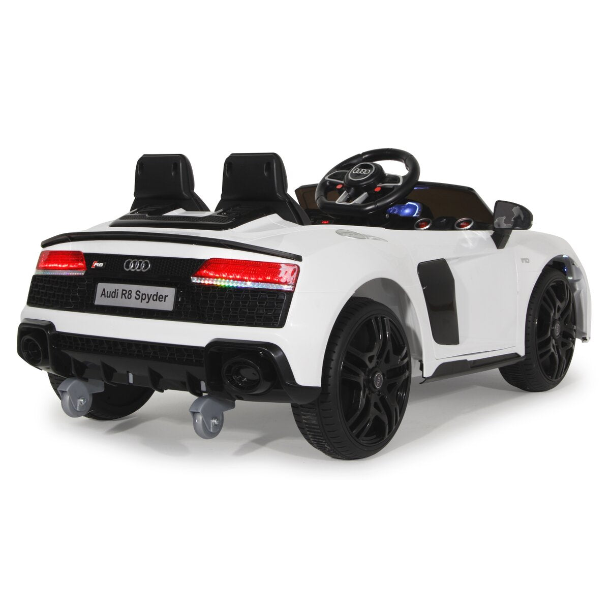 Ride-on Audi R8 Spyder - Wit