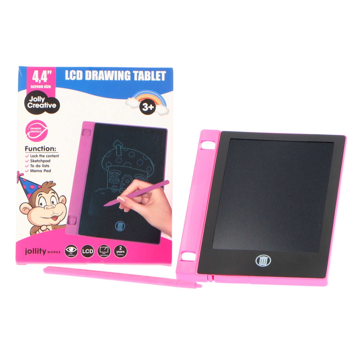 Jollity 4.4"LCD writing tablet