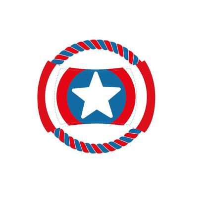 Avengers Hondenspeeltje - piepend pluche en touw