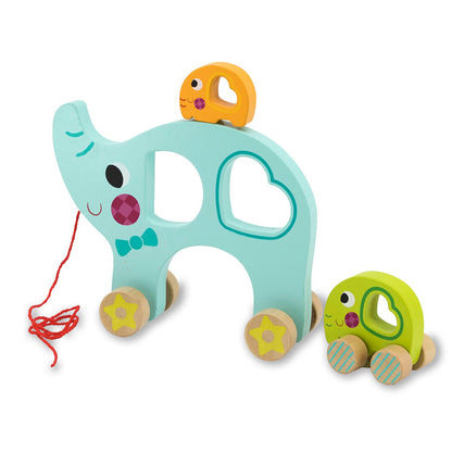 Jamara Houten Walk-a-long Olifantjes